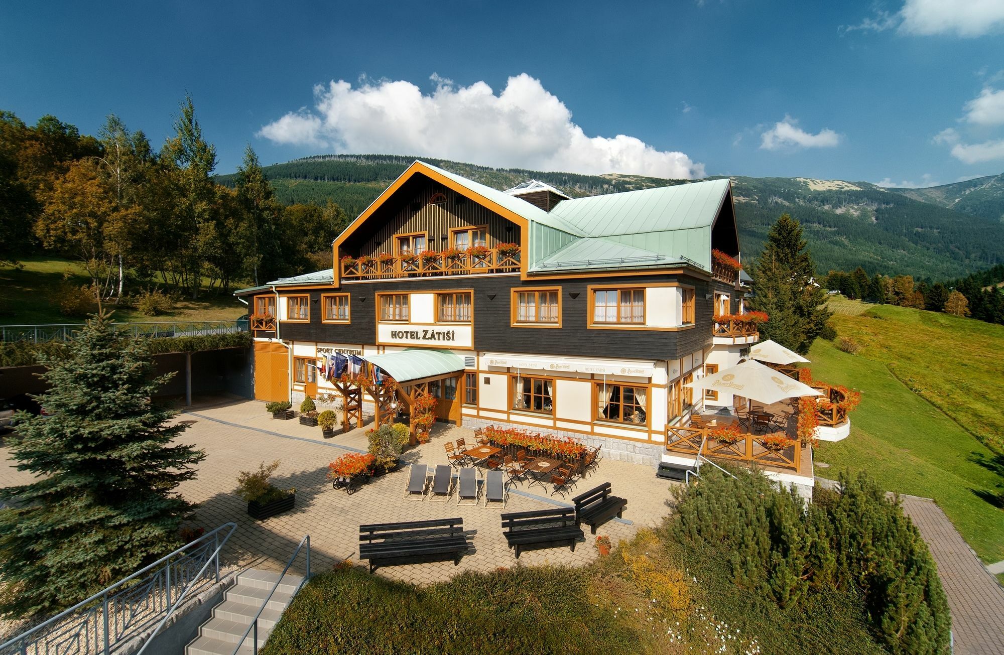 Hotel Zatisi Špindlerŭv Mlýn Kültér fotó
